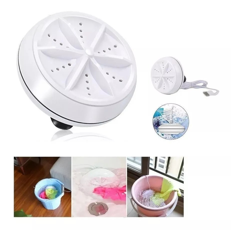 Mini Lavadora Portátil Giratoria